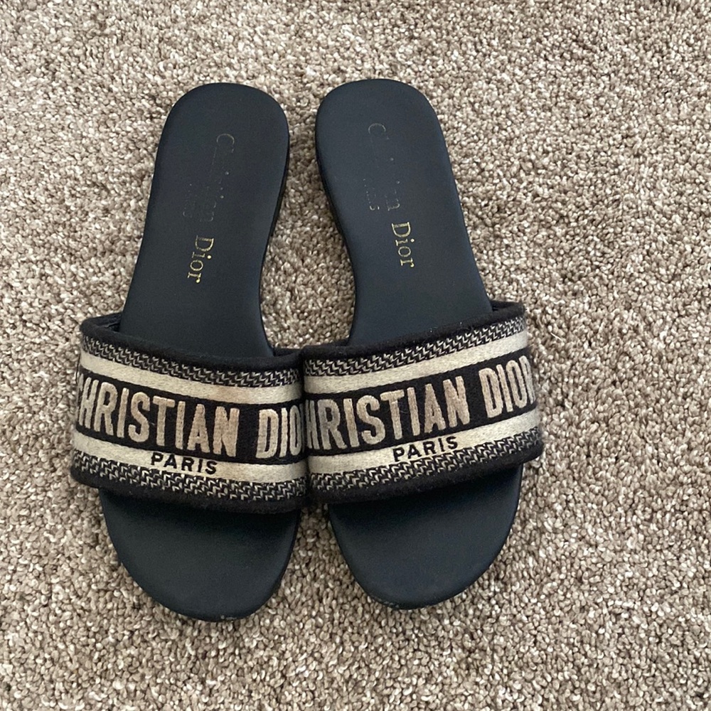 used dior sandals